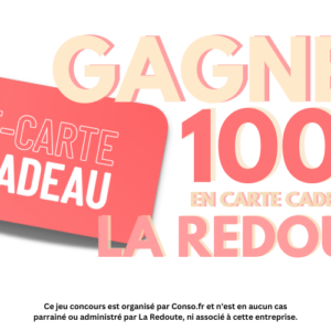 Jeu concours La Redoute