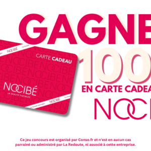 Jeu concours carte cadeau Nocibé