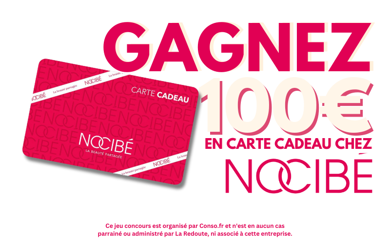 Jeu concours carte cadeau Nocibé